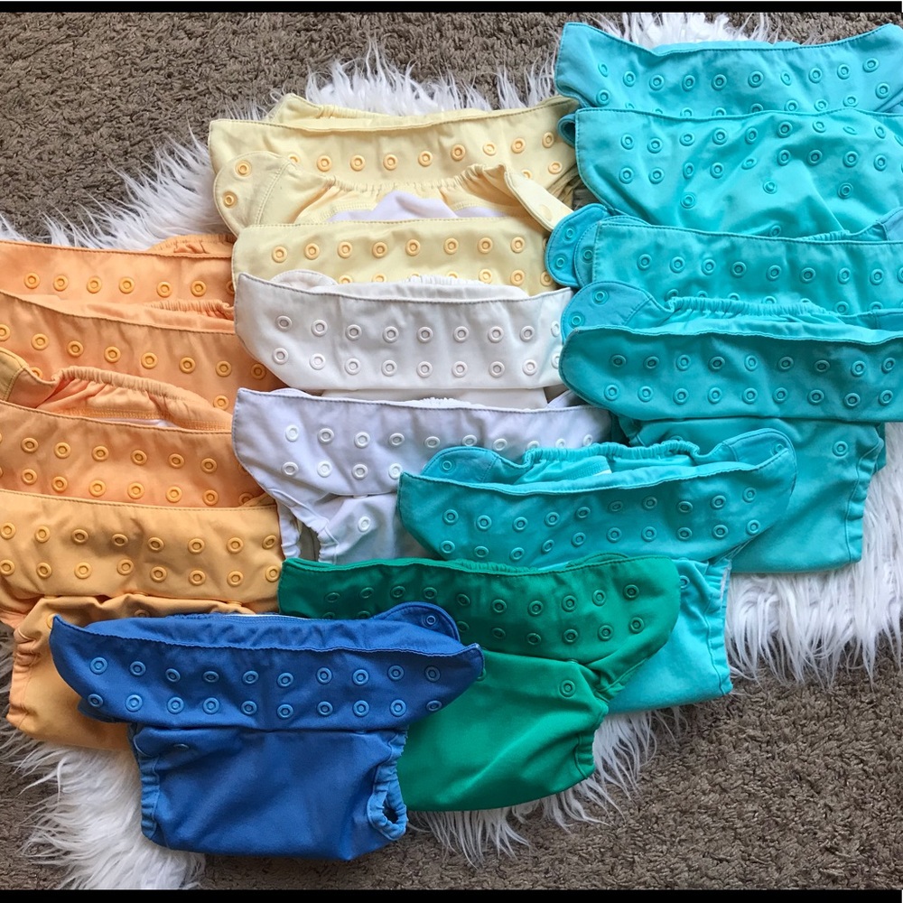 Bum Genius Cloth diaper bundle